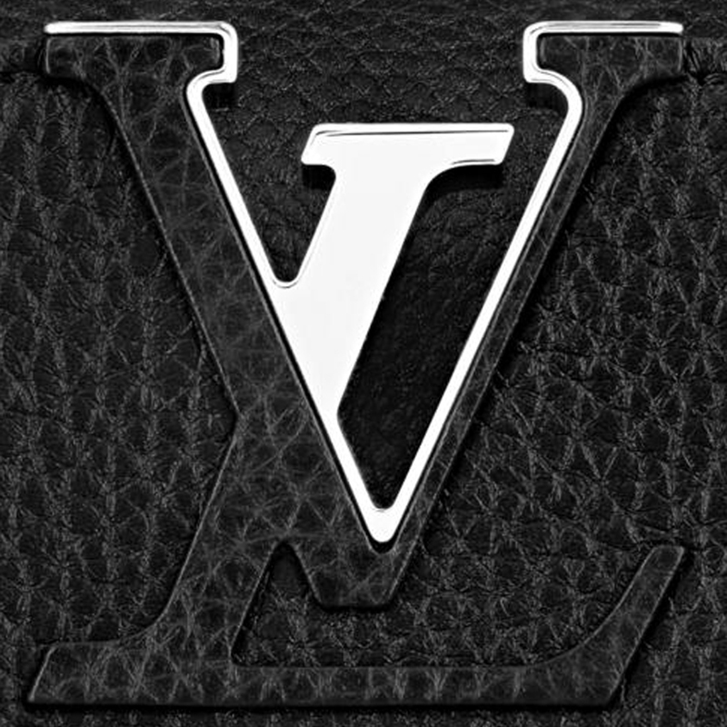 Louis Vuitton CAPUCINES MM  Handbag N92800 Black